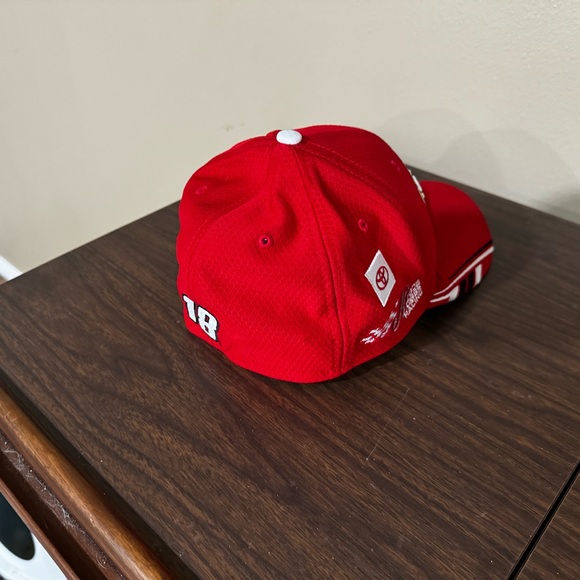 This like new Kyle Bush Joe Gibbs Skittles cap s/m - Picture 3 of 6